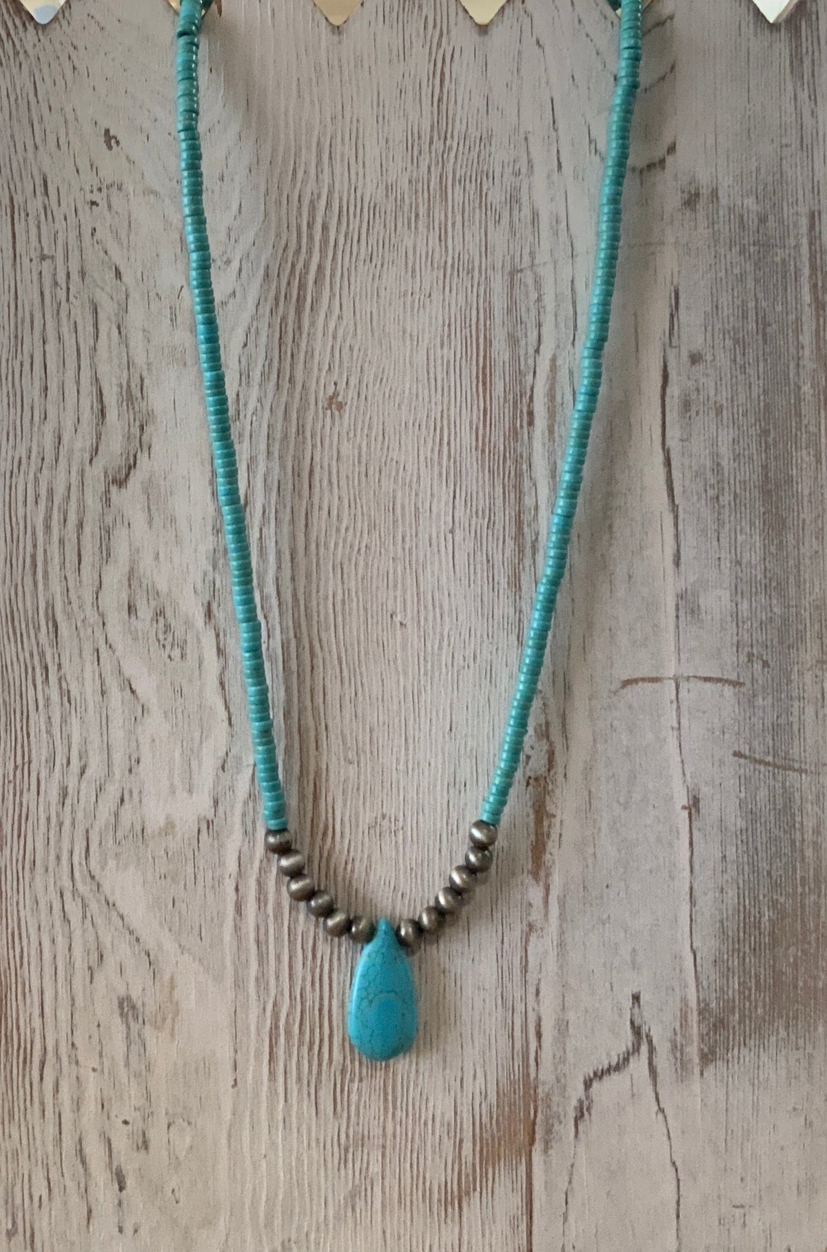 RC Drop Pendant Necklace