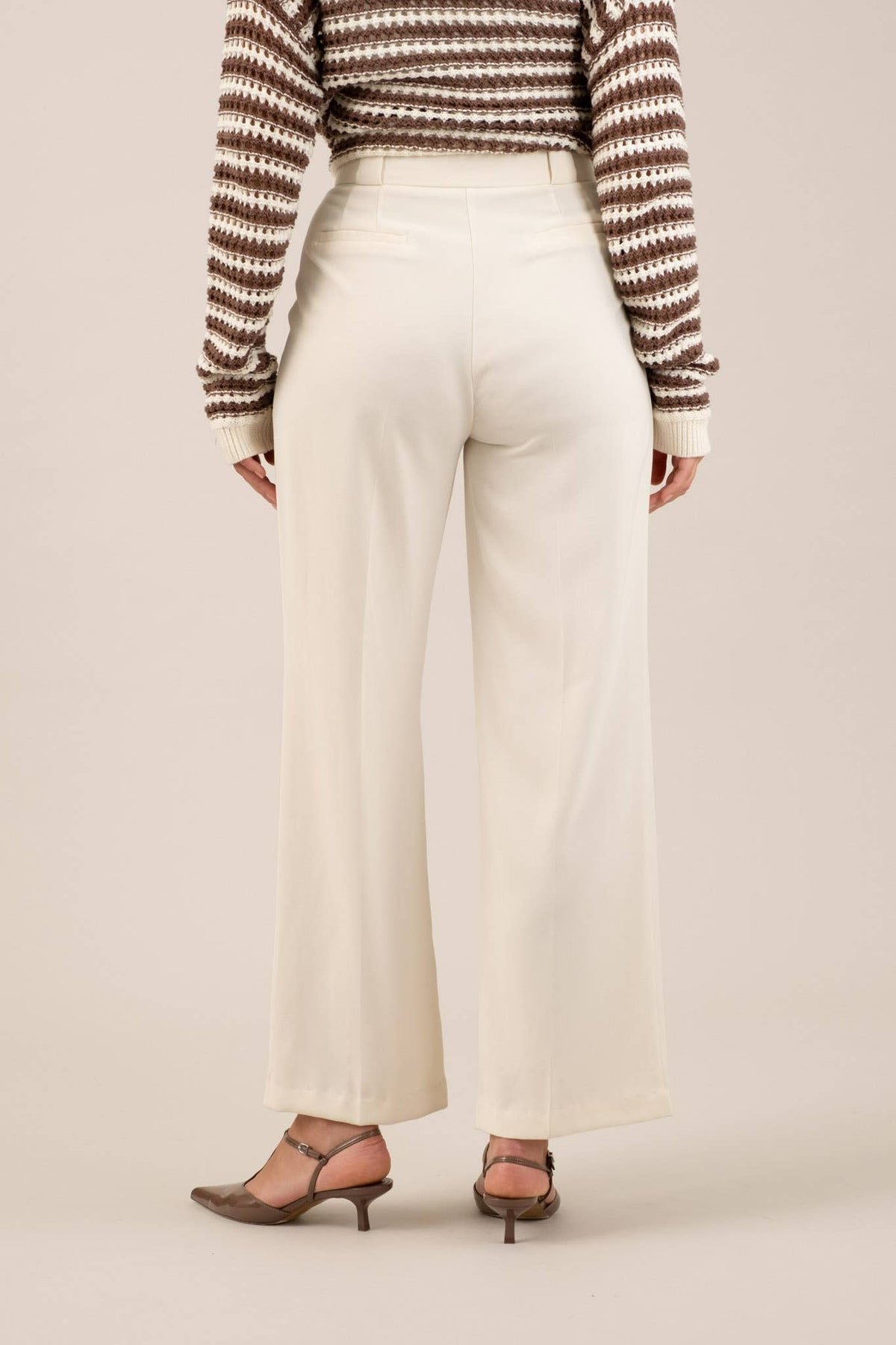 High Waist Wide Leg Dress Pants