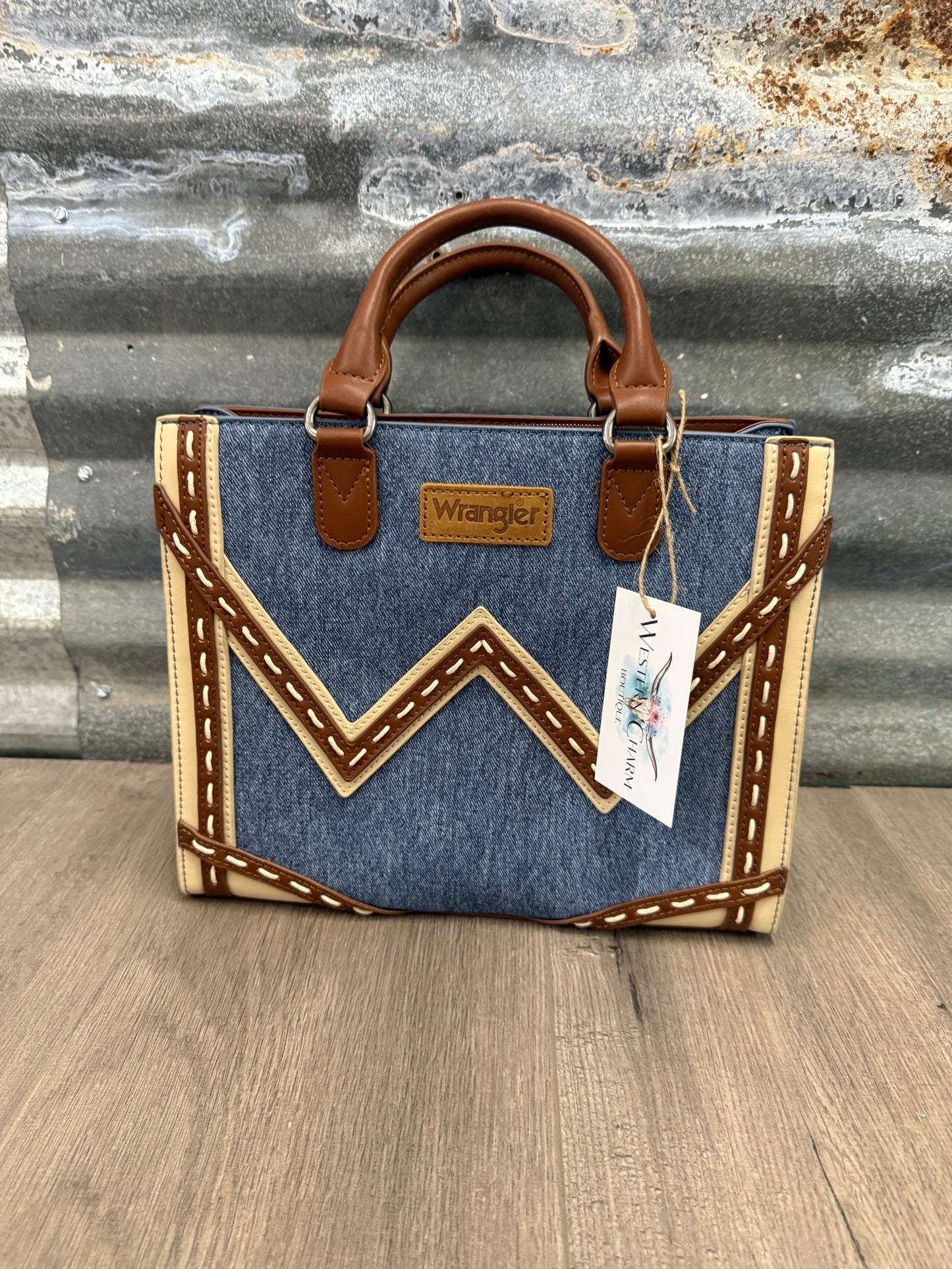 Wrangler Western Stitch Tote