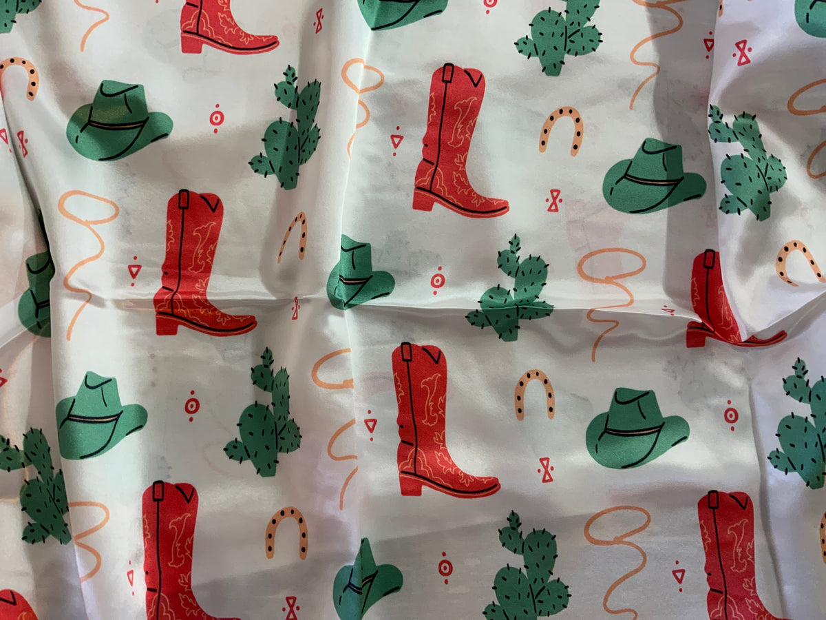 Print Silk Wild Rags