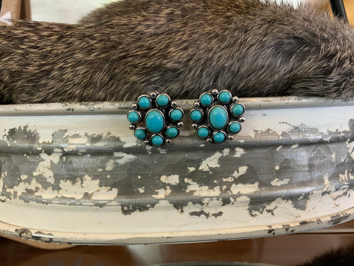 Vintage Turquoise Earrings