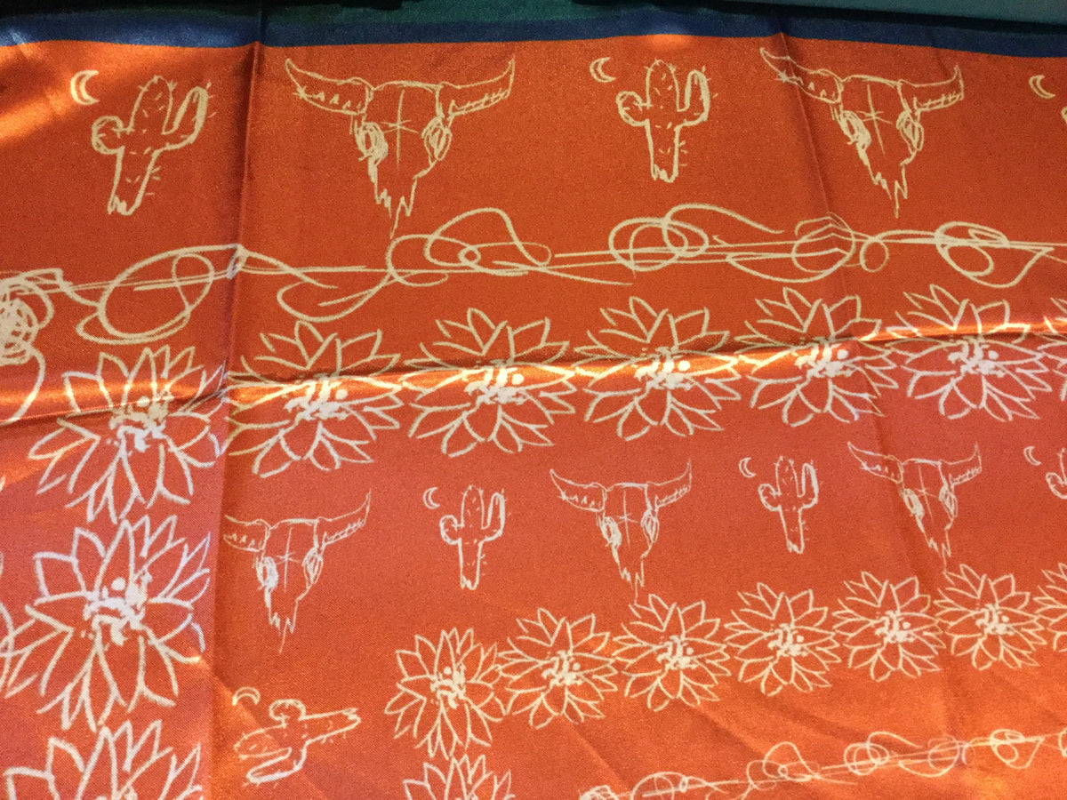 Print Silk Wild Rags