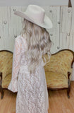 Ruffle Front Tie Duster