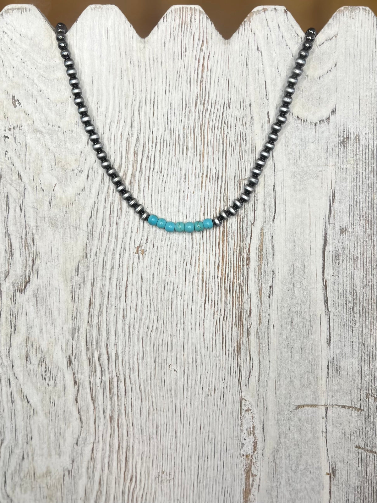 Western Navajo Bead Choker Necklace