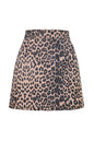 Faux Suede Mini Skirt