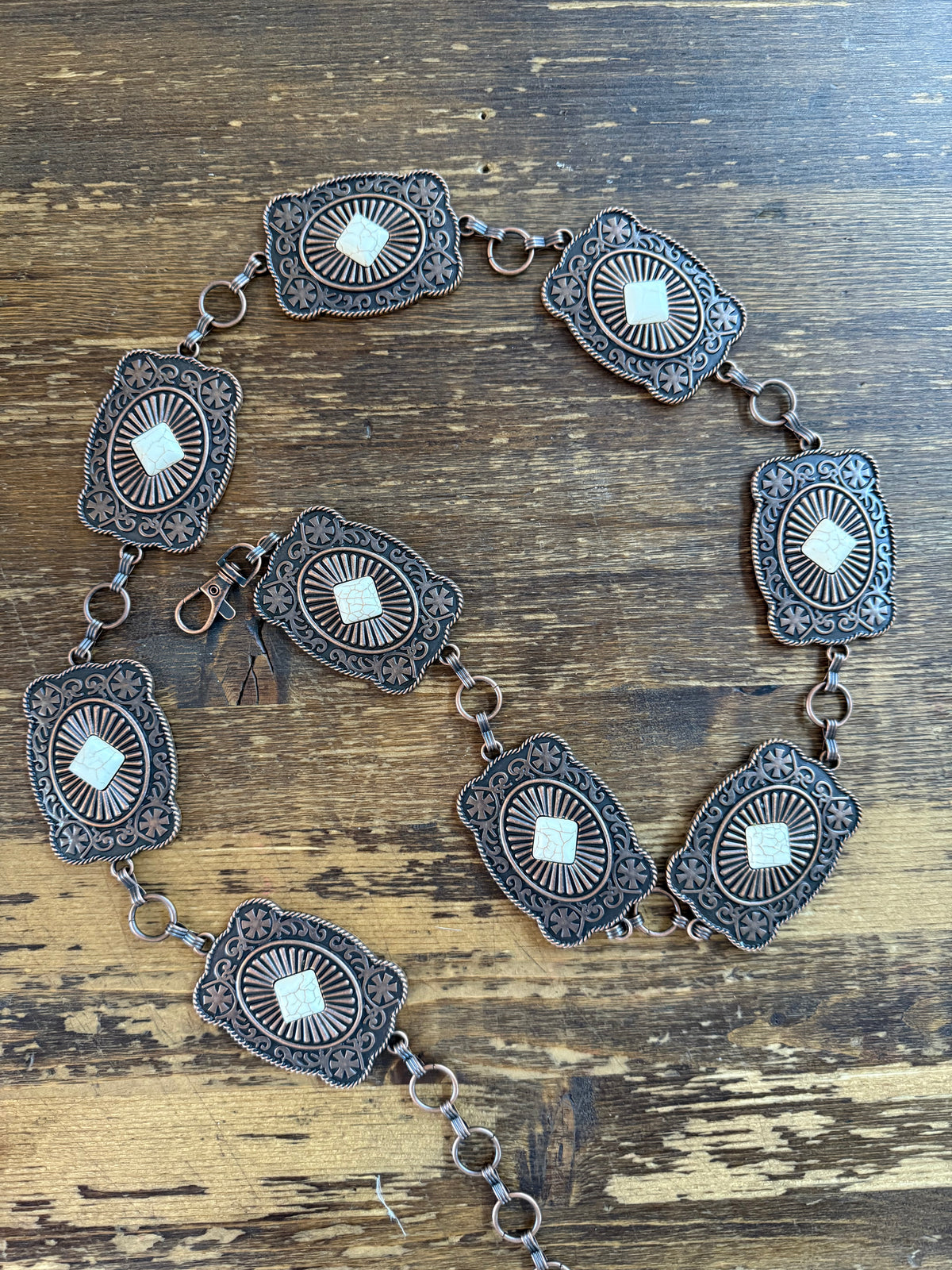 Copper & Ivory Belt Collection