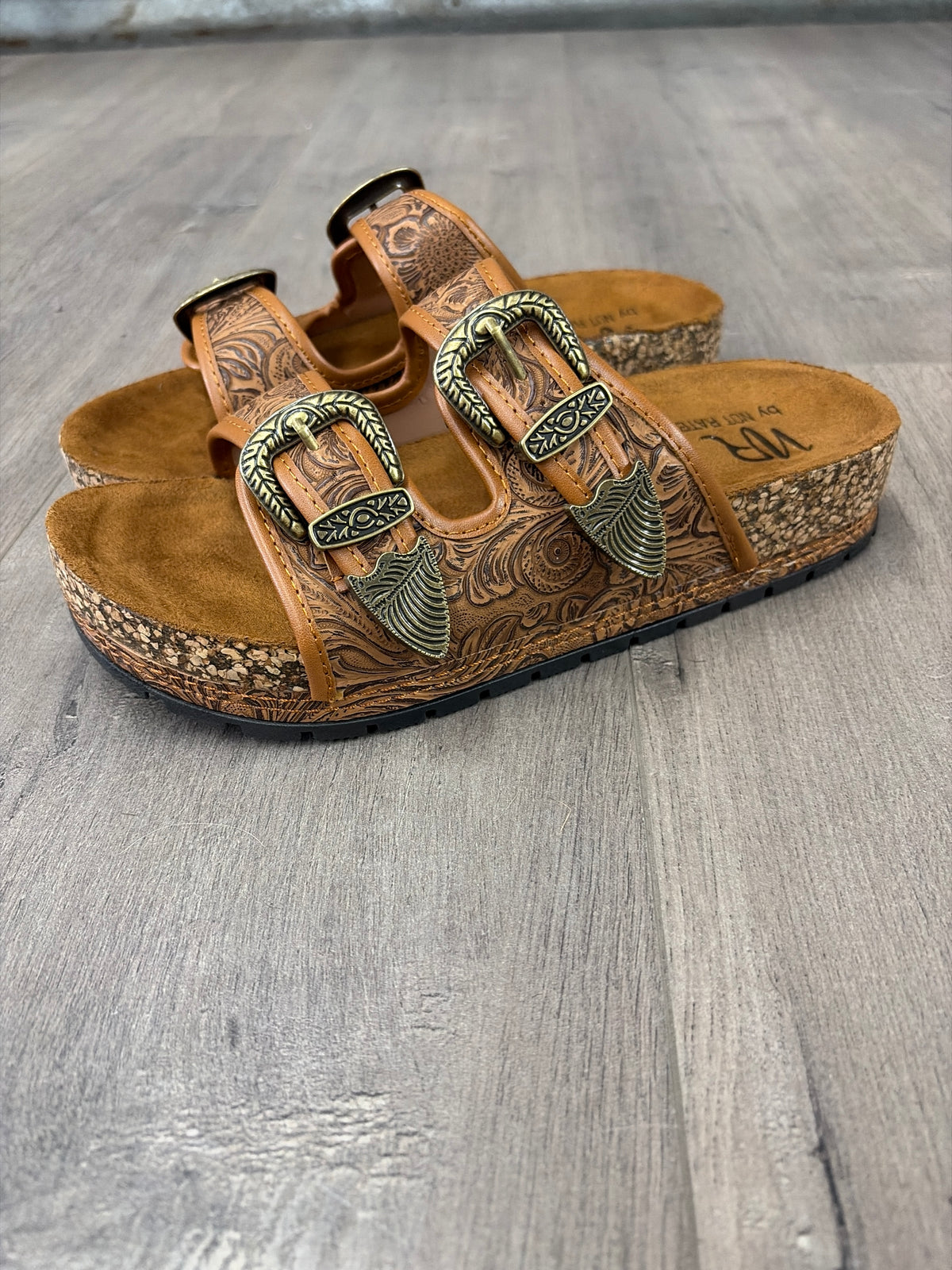 Morgana Dual Strap Western Sandal