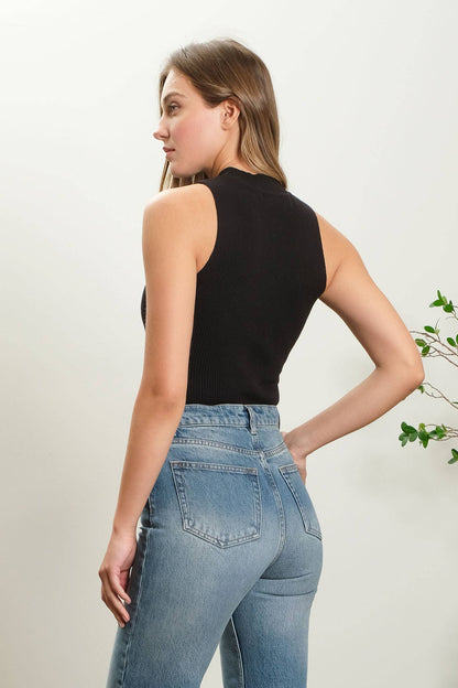 Sleeveless Knit Top