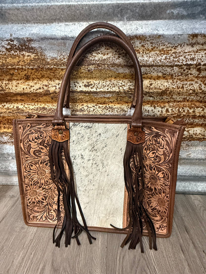 Large Tooled Tote