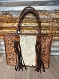 Large Tooled Tote