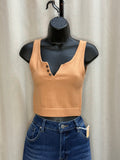 Lizeth Buttoned Tank