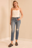 Straight Neck Cami Bodysuit
