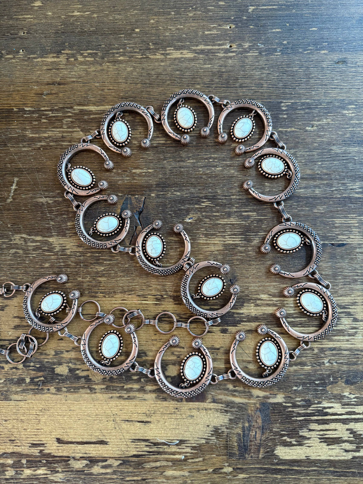 Copper & Ivory Belt Collection