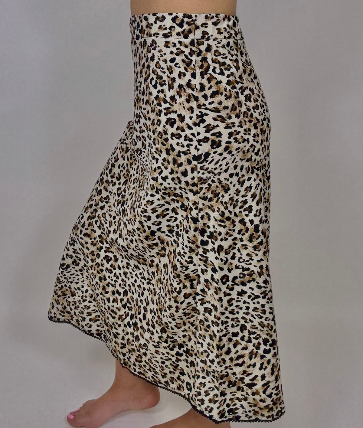 Leopard Midi Skirt