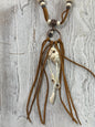 Beaded Leather Necklace
