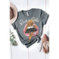 Rock & Roll Never Dies Washed Graphic Tee