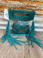 MW Fringe Clear Crossbody with Pouch