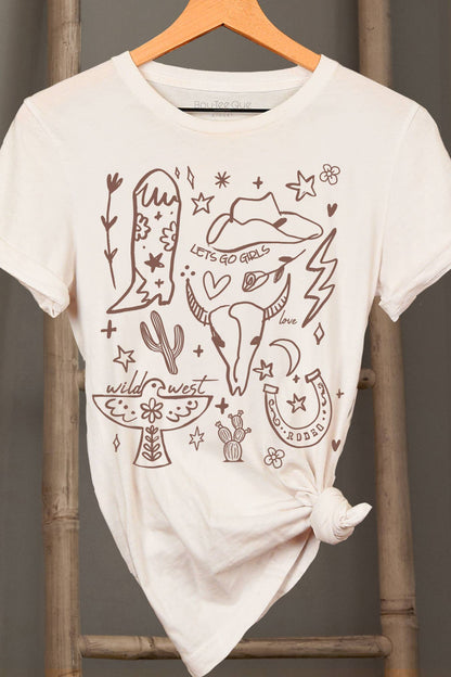WILD WEST RODEO: Vintage White