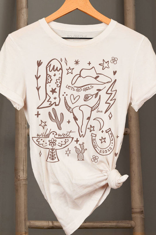 WILD WEST RODEO: Vintage White