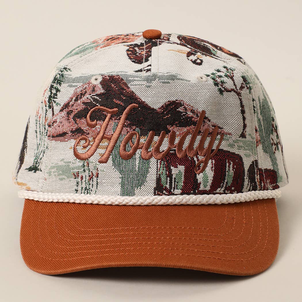 Howdy Rope Trucker Hat