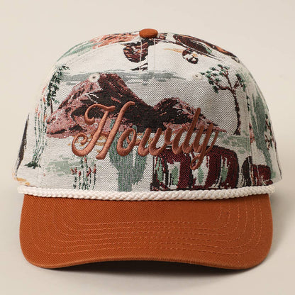 Howdy Rope Trucker Hat
