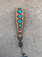 Leather Tooled Keychains