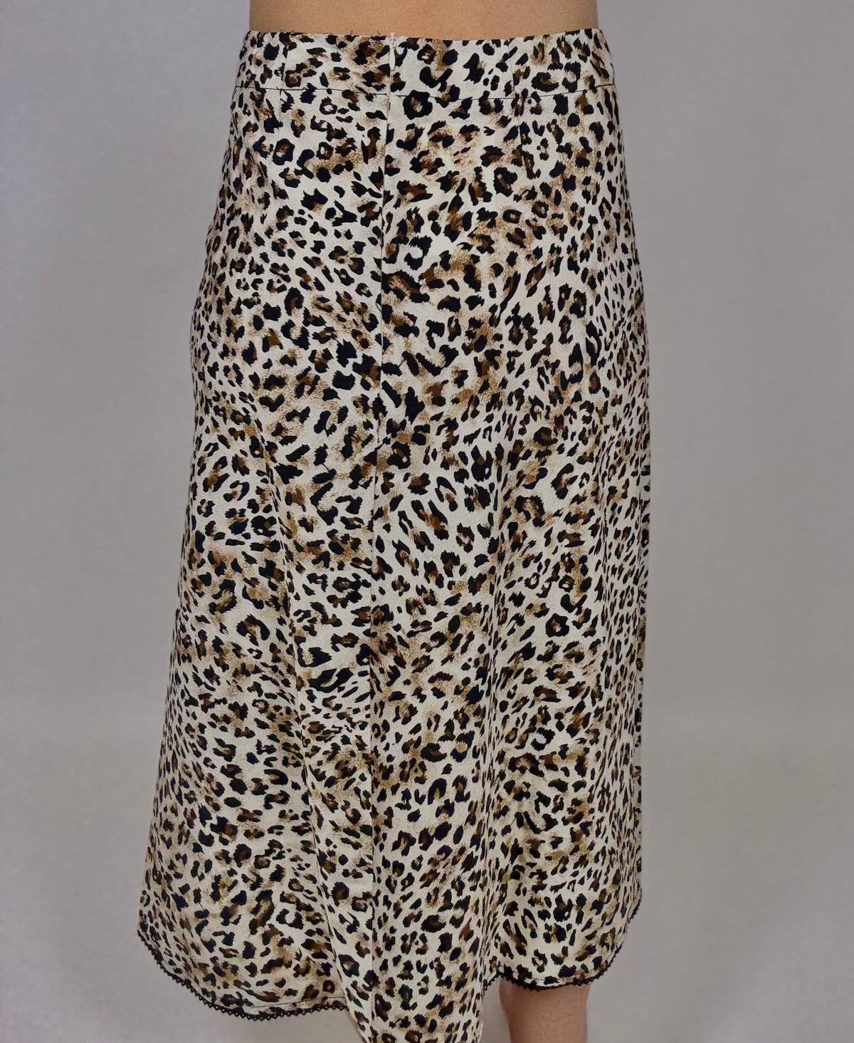 Leopard Midi Skirt
