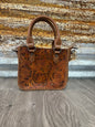 TR Floral Tooled Collection Crossbody
