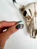 Western Cactus Shape Cuff Ring