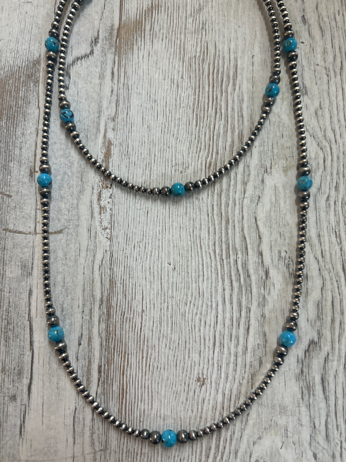 Authentic Navajo Beads Alternating Size