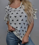 Everly Bow Blouse