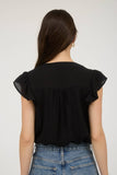 Floral Embroidery Top