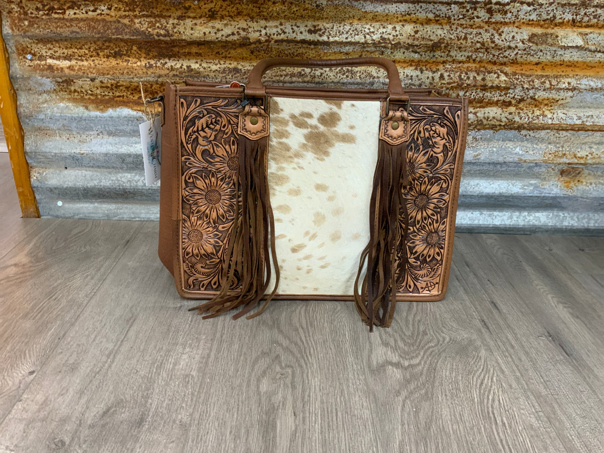 Large Tooled Tote