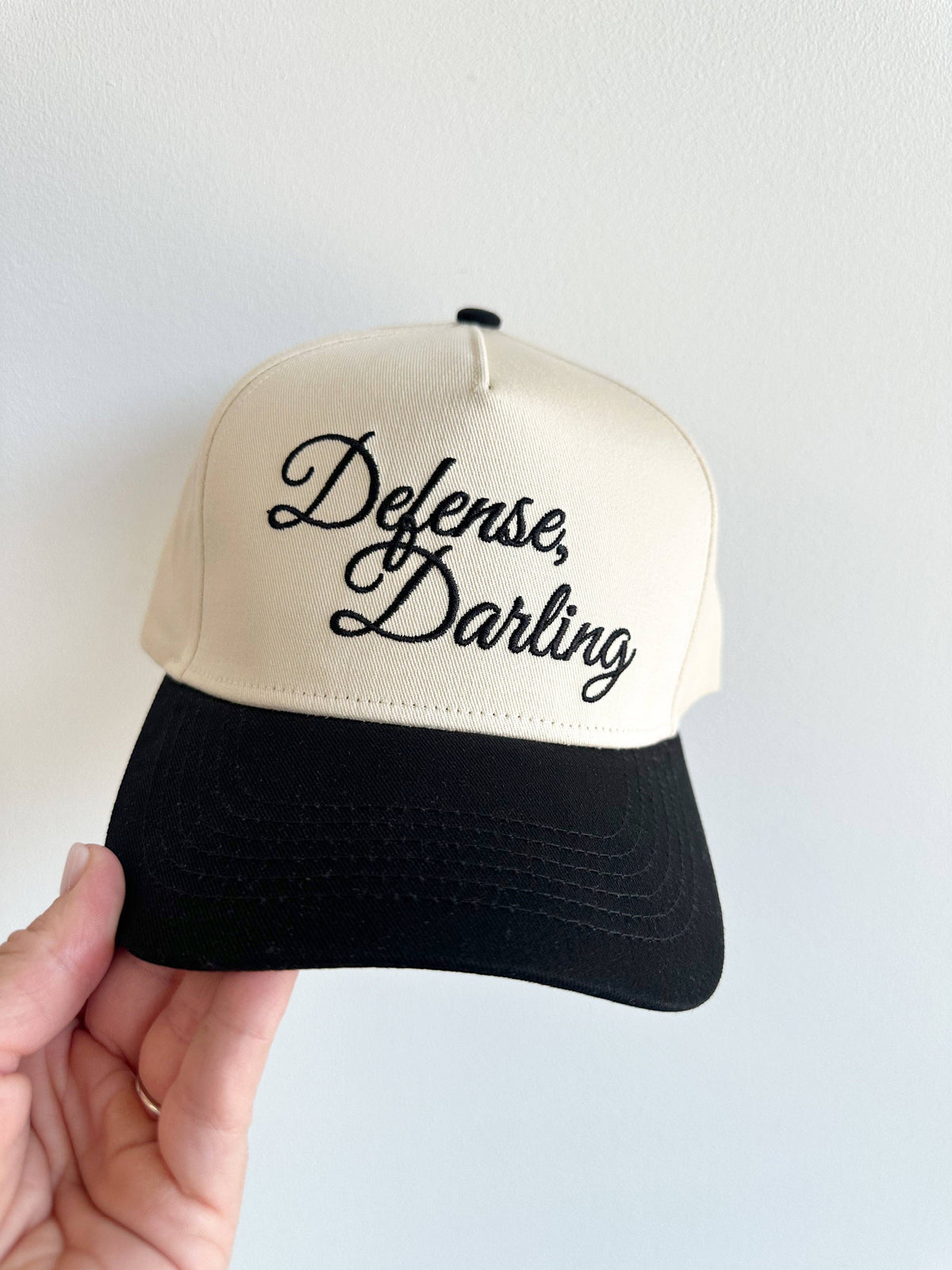 Defense Darling Vintage Trucker Hat