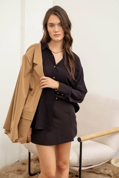 BUTTON DOWN TOP