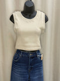 Jill Ribbed Crop