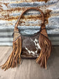 Fringe Cowhide Purse