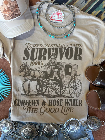 1900's Survivor Graphic Tee