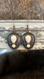 Oval Stone Earrings