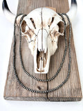 18” | 22” - 4MM Western Style Navajo Pearl Bead Necklace
