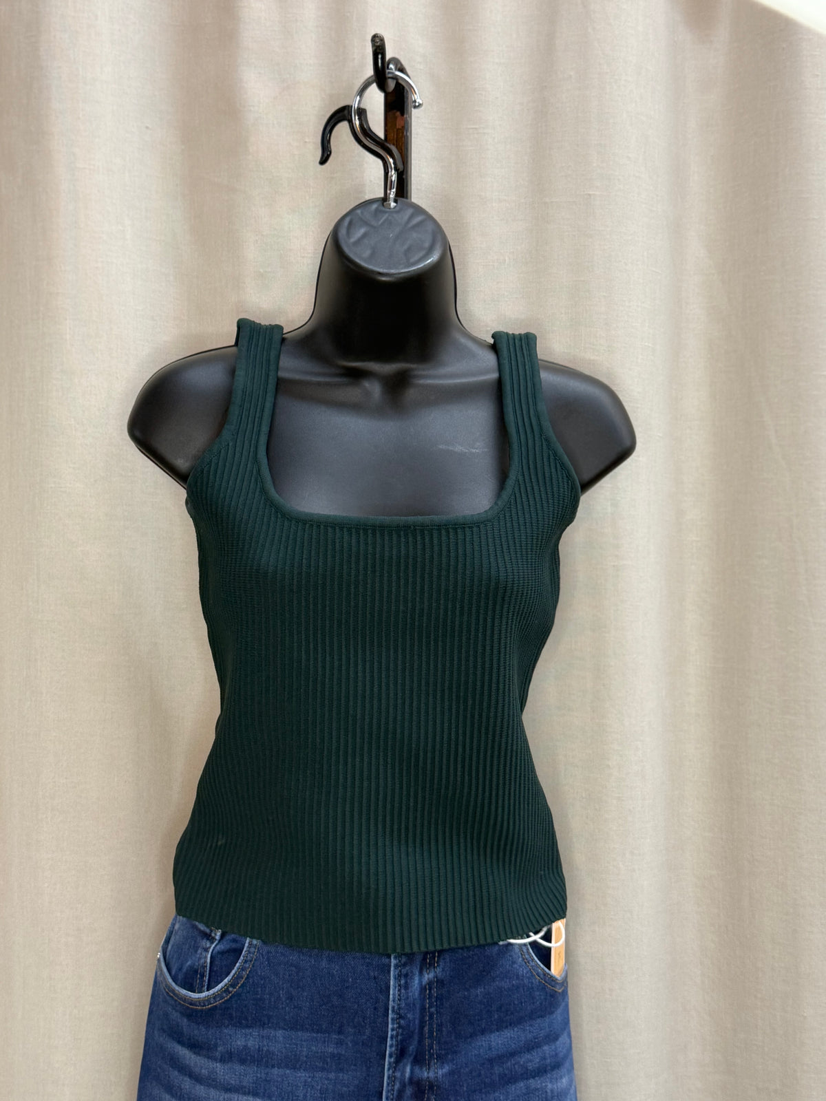 Jayden Ribbed Shell Tank