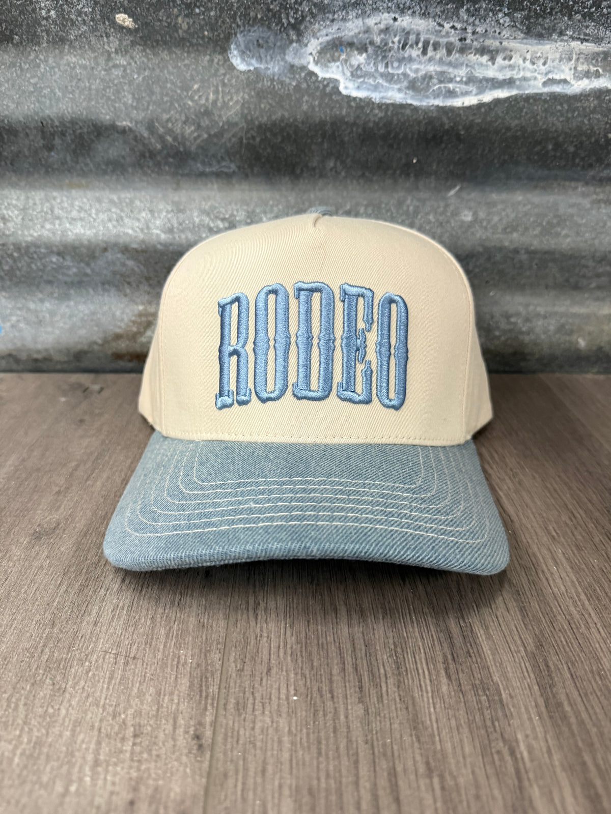 RODEO Two-Tone Embroidered Trucker Hat