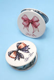 Travel Pocket Compact Bow Mirror