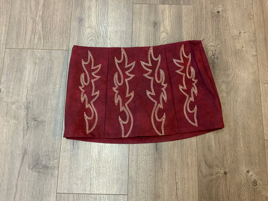 Western Mini Skirt