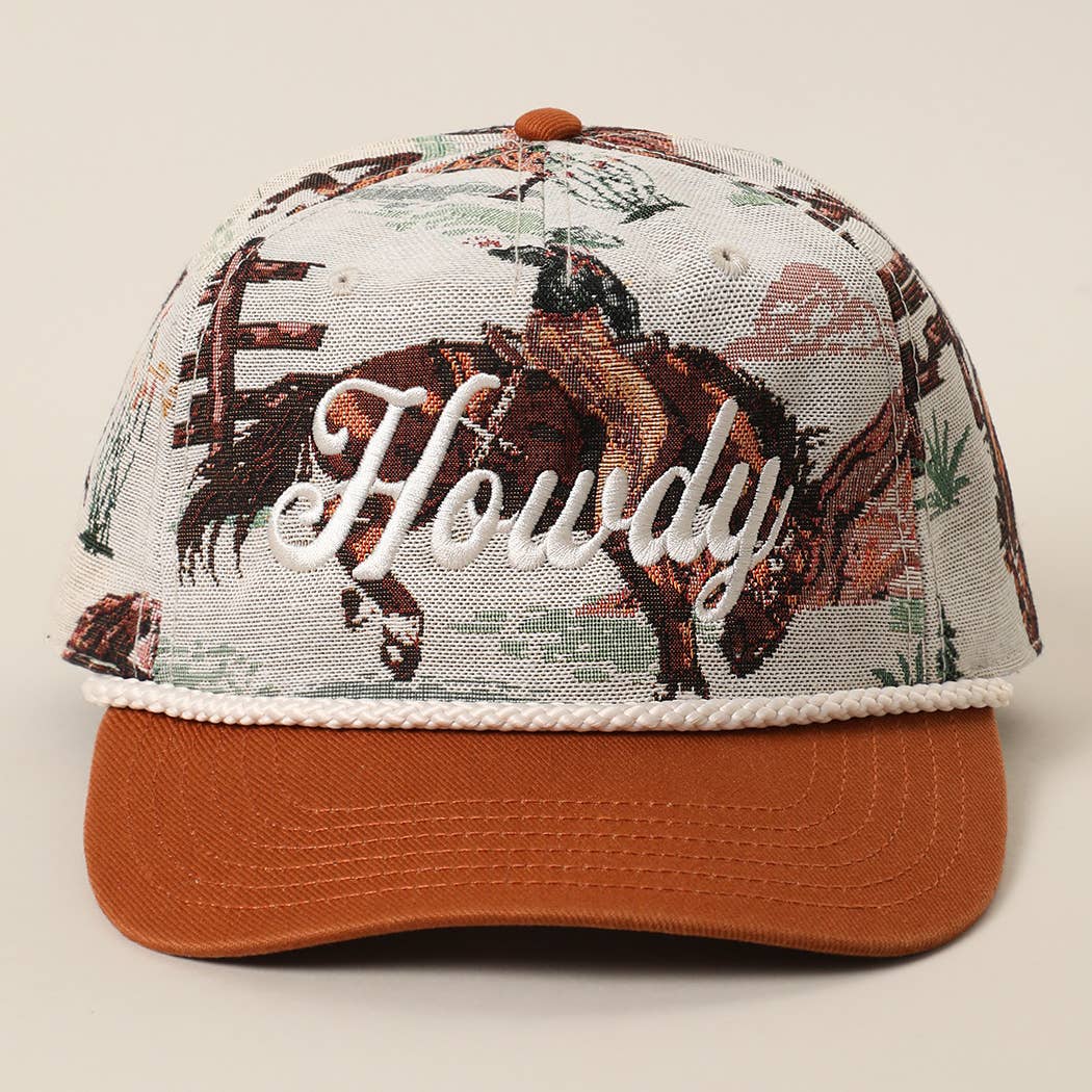 Howdy Rope Trucker Hat