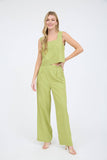 High Waist Linen Pants