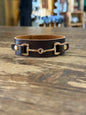 Faux Leather Cuff Bracelet