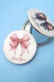 Travel Pocket Compact Bow Mirror