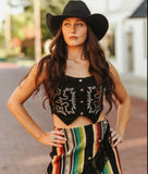 Boot Stitch Corset Top