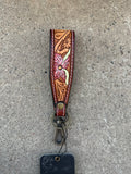 Leather Tooled Keychains